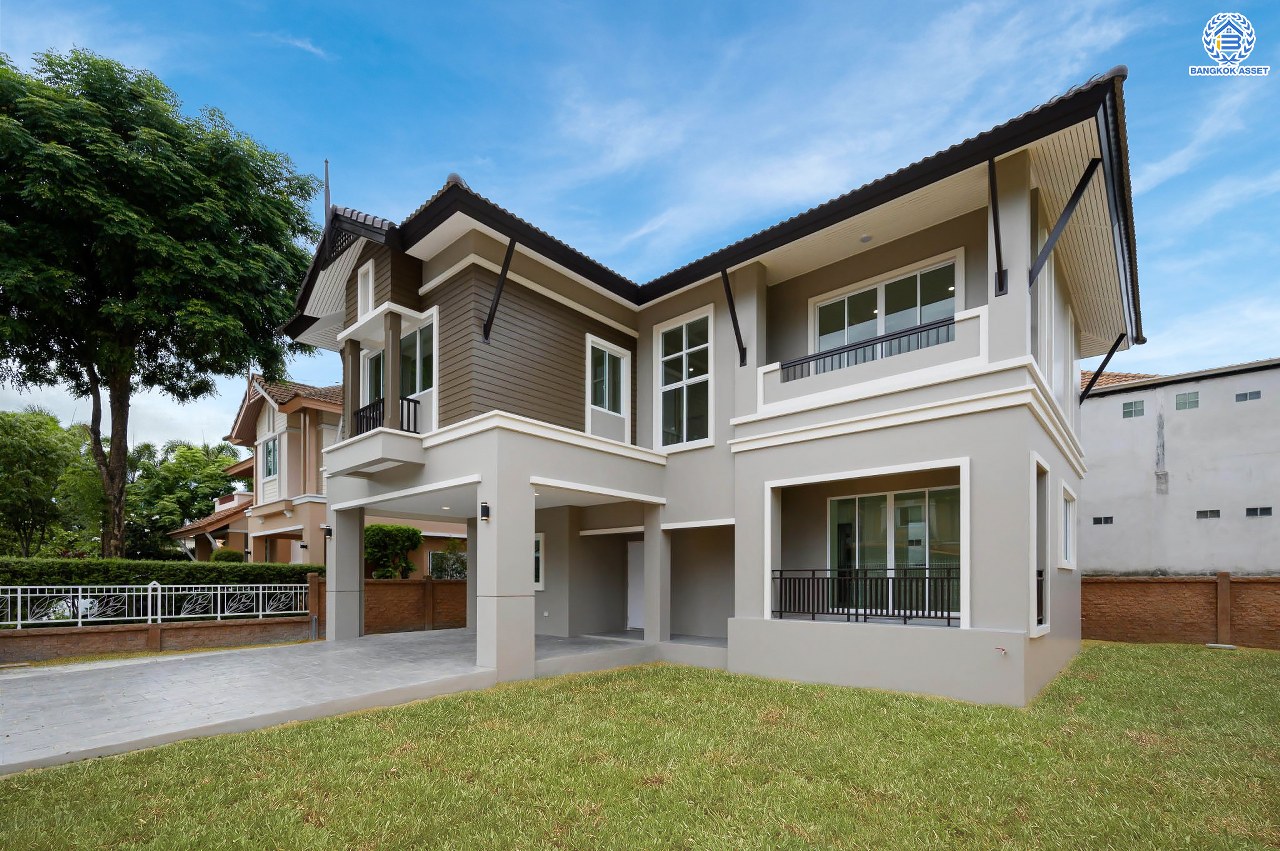 บ้านมือสองตกแต่งใหม่ โครงการ ปริญญดา ปิ่นเกล้า-พุทธมณฑลสาย 2 หลังมุม เนื้อที่ 104.5 ตร.ว.พื้นที่ใช้สอย 197.8 ตร.ม. ฟังก์ชัน 3 ห้องนอน 5 ห้องน้ำ 1 ห้องแม่บ้าน จอดรถได้ 2 คัน บนทำเลเดินทางสะดวก เชื่อมต่อ ถ.พุทธมณฑลสาย 2 ใกล้ทางคู่ขนานลอยฟ้าบรมราชชนนี, เซ็นทรัลปิ่นเกล้า และ ม.มหิดล